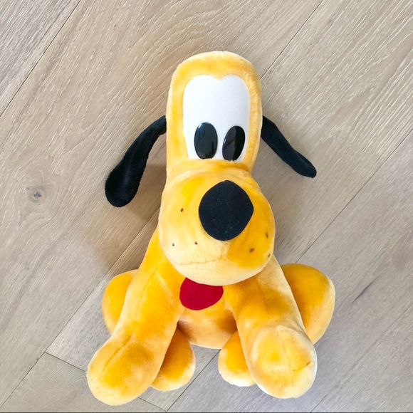 ⭐️Disney⭐️16" Pluto Plush Stuffy Plushie Stuffed Animals Large Soft Colorful Big - Picture 2 of 7